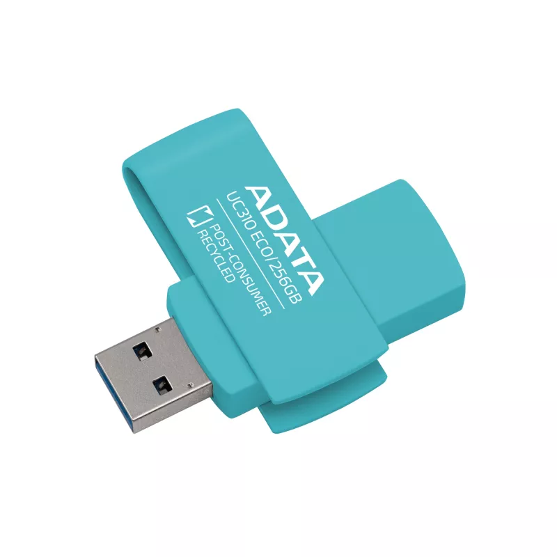 ADATA UC310 ECO USB atmintinė 256 GB USB Type-A 3.2 Gen 1 (3.1 Gen 1) Žalia