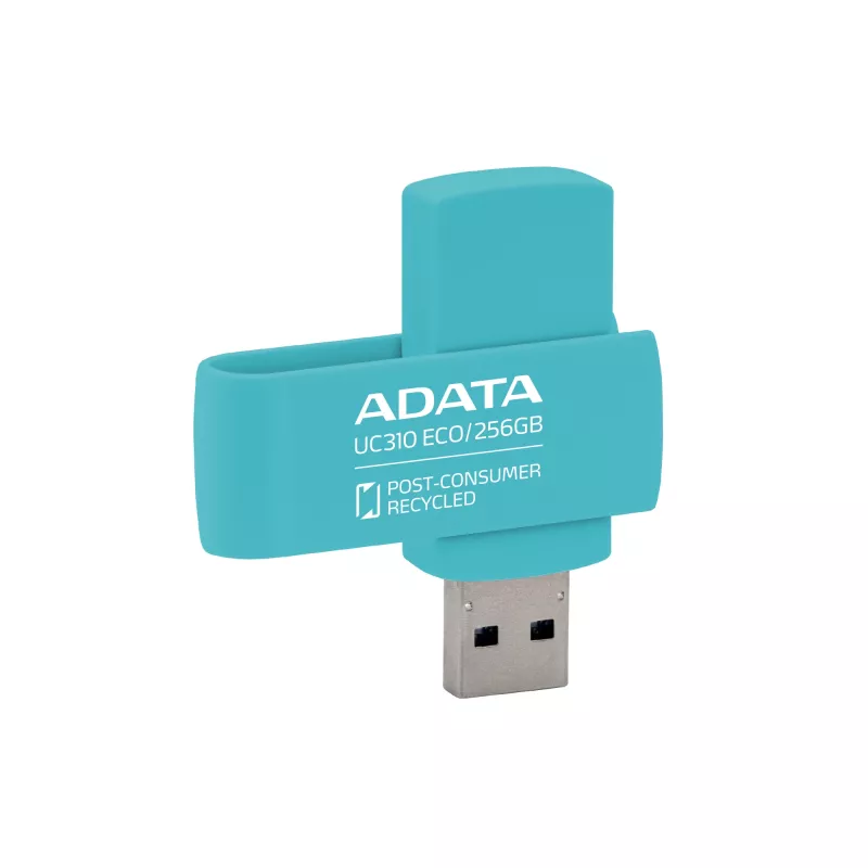 ADATA UC310 ECO USB atmintinė 256 GB USB Type-A 3.2 Gen 1 (3.1 Gen 1) Žalia