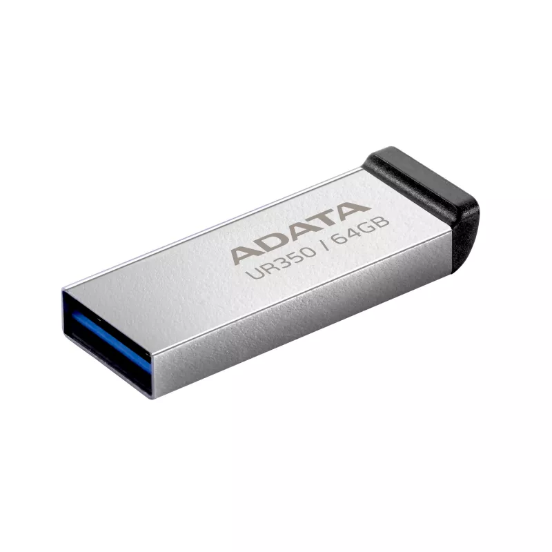 ADATA UR350 USB atmintukas 64 GB USB Type-A 3.2 Gen 1 (3.1 Gen 1) Juoda