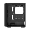 PC korpusas DeepCool CC560 ARGB V2 Midi Tower juodas — ATX/Micro‑ATX/Mini‑ITX, grūdintas stiklas, aRGB, palaiko iki 370 mm GPU