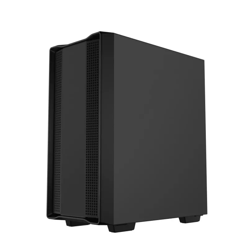 PC korpusas DeepCool CC560 ARGB V2 Midi Tower juodas — ATX/Micro‑ATX/Mini‑ITX, grūdintas stiklas, aRGB, palaiko iki 370 mm GPU