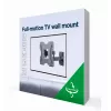 TV laikiklis Gembird WM-42ST-01 106.7 cm 20 kg Juodas