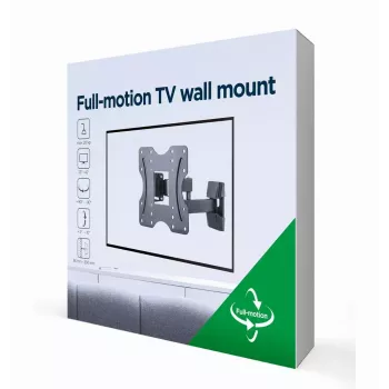 TV laikiklis Gembird WM-42ST-01 106.7 cm 20 kg Juodas