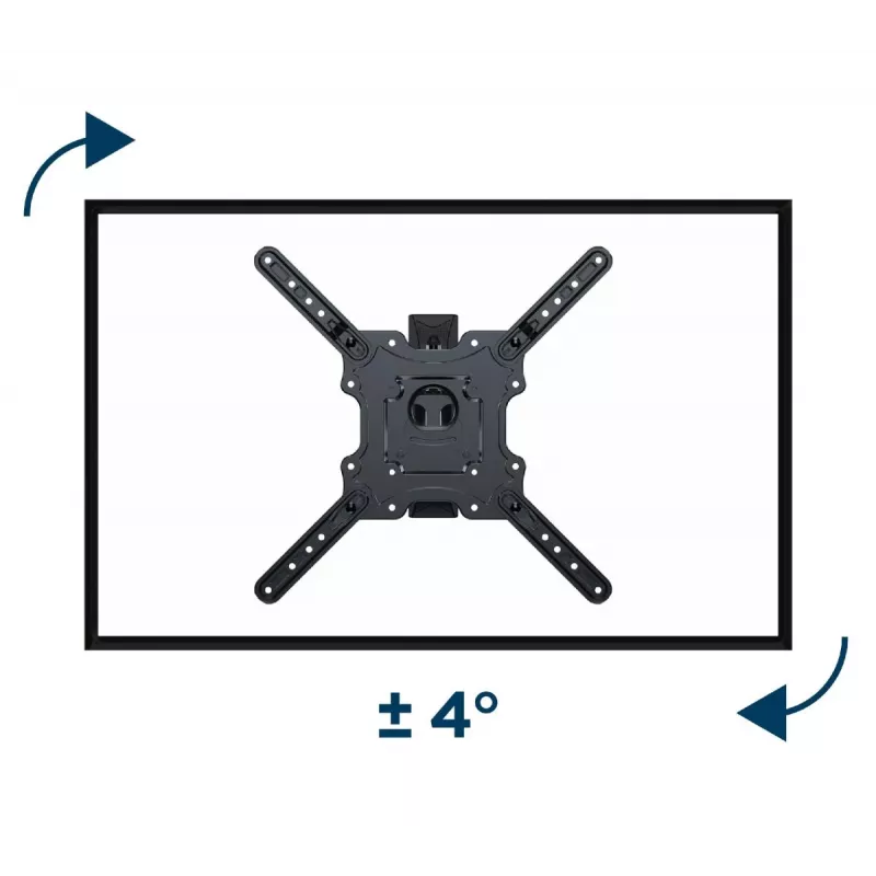 GEMBIRD Premium visiškai judantis TV sieninis laikiklis, 32–55 col., 32 kg