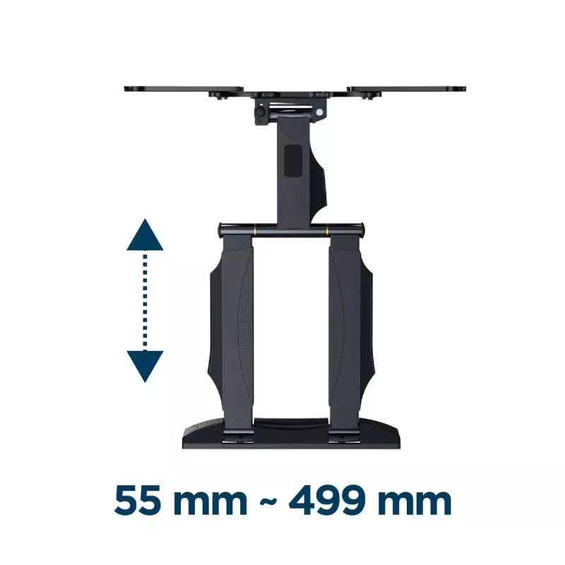 GEMBIRD Premium visiškai judantis TV sieninis laikiklis, 32–55 col., 32 kg