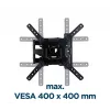 GEMBIRD Premium visiškai judantis TV sieninis laikiklis, 32–55 col., 32 kg