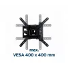 GEMBIRD Premium visiškai judantis TV sieninis laikiklis, 32–55 col., 32 kg