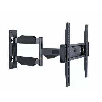 TV laikiklis Gembird WM-55ST-02 32–55 colių ekranams, VESA 100x100–400x400, pakreipimas -5°–8°, atstumas nuo sienos 6,5–61 cm, 30 kg, juodas