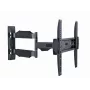 TV laikiklis Gembird WM-55ST-02 32–55 colių ekranams, VESA 100x100–400x400, pakreipimas -5°–8°, atstumas nuo sienos 6,5–61 cm, 30 kg, juodas