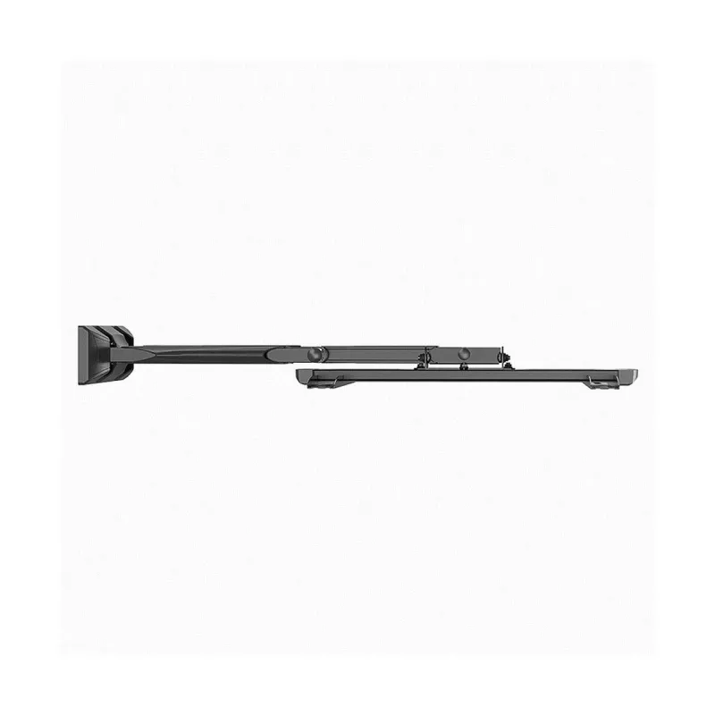 TV laikiklis Gembird WM-55ST-02 32–55 colių ekranams, VESA 100x100–400x400, pakreipimas -5°–8°, atstumas nuo sienos 6,5–61 cm, 30 kg, juodas