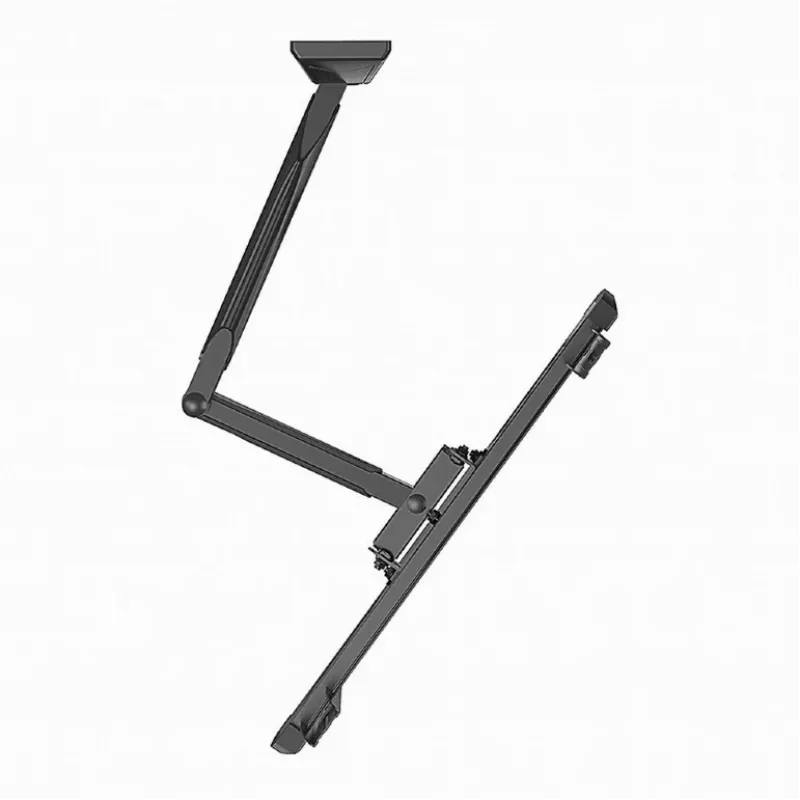 TV laikiklis Gembird WM-55ST-02 32–55 colių ekranams, VESA 100x100–400x400, pakreipimas -5°–8°, atstumas nuo sienos 6,5–61 cm, 30 kg, juodas