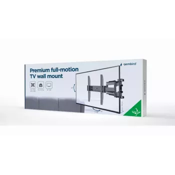 TV laikiklis Gembird WM-58ST-01 plieninis 58 col. 36,4 kg talpa