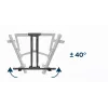 TV laikiklis Gembird WM-58ST-01 plieninis 58 col. 36,4 kg talpa