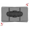 TV laikiklis Gembird WM-58ST-01 plieninis 58 col. 36,4 kg talpa