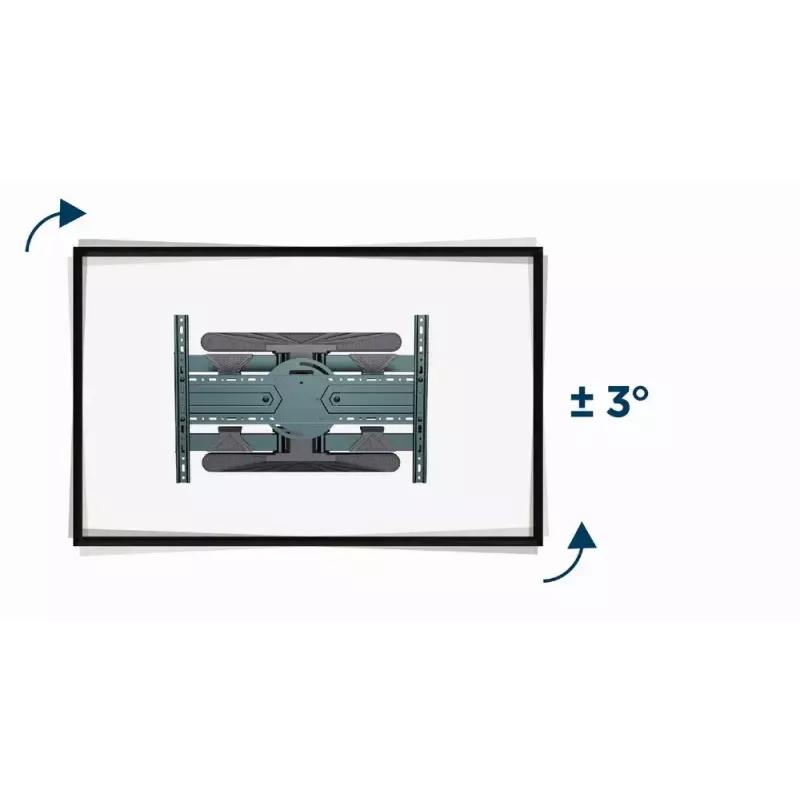 GEMBIRD Sukamas visiškai judamas televizoriaus sieninis laikiklis, 40 inch–80 inch