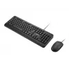 Lenovo 160 klaviatūra Pelė komplekte Namams/Biurui USB JAV anglų Juoda