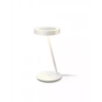 WiZ Portrait Desk Lamp išmanioji Wi-Fi stalinė lempa, 600 lm, 2700-6500 K, reguliuojamo ryškumo, automatinis ryškumas, 5 V