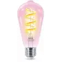 Philips Filament Clear 40 W ST64 E27, išmanioji lemputė, Wi-Fi/Bluetooth, permatoma, Wi-Fi 4 (802.11n), 802.11b, 802.11g, LED, E27
