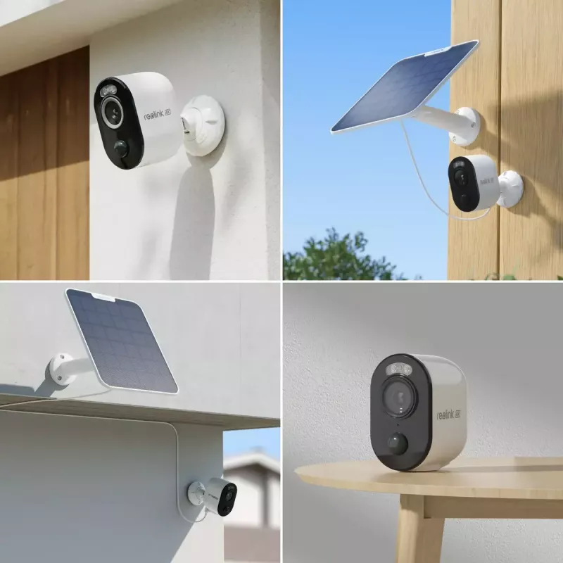 Belaidė apsaugos kamera Reolink Argus Series B350 4K, 8 MP, 3840×2160, 125° FOV, IP65, 6000 mAh baterija