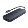 Targus HD4004GL nešiojamojo kompiuterio dokas / prievadų replikatorius USB Type-C mėlynas