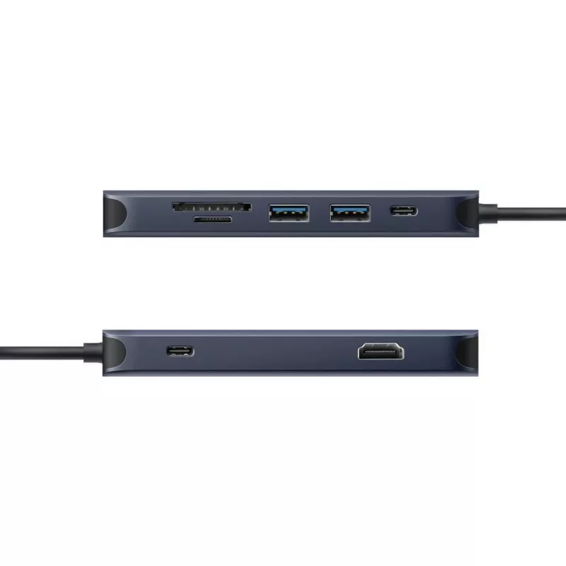 Targus HD4004GL nešiojamojo kompiuterio dokas / prievadų replikatorius USB Type-C mėlynas