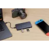 Targus HyperDrive Next laidinis USB 3.2 Gen 2 (3.1 Gen 2) Type-C mėlynas