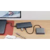 Targus HyperDrive Next laidinis USB 3.2 Gen 2 (3.1 Gen 2) Type-C mėlynas