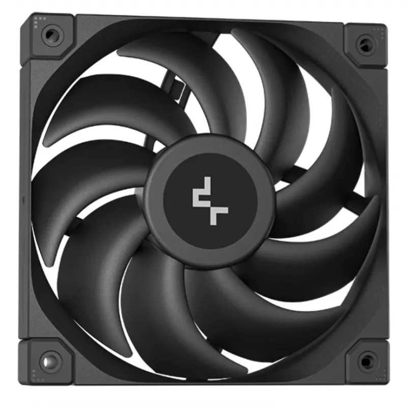 DEEPCOOL Mystique 240 Procesoriaus skysčio aušintuvas „viskas viename“ 12 cm – juodas