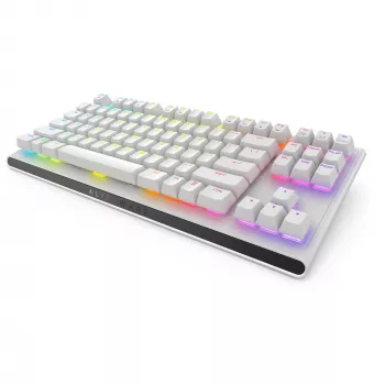 Alienware AW420K klaviatūra žaidimams USB QWERTY US International White