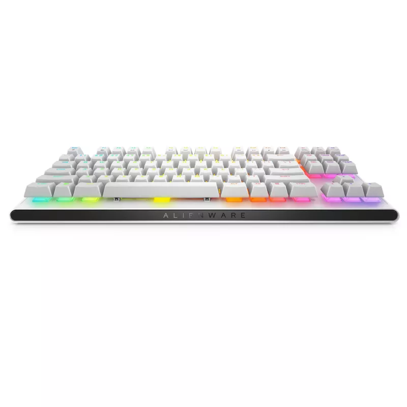Alienware AW420K klaviatūra žaidimams USB QWERTY US International White
