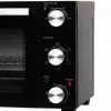 Elektrinė stalinė orkaitė Adler AD 6024 — kompaktiška 22 l talpa, 1300 W, juoda