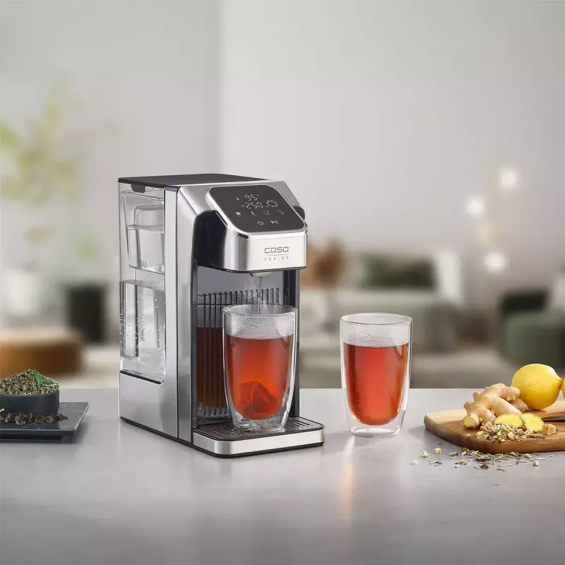 Elektrinis virdulys Caso 2,7L 2600W juoda / nerūdijantis plienas