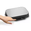 Virtuvinės svarstyklės Caso KitchenDuo 03291 — skaitmeninės virtuvinės svarstyklės, nerūdijantis plienas ir juoda, LED ekranas, 5 kg talpa, taros funkcija