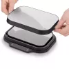 Virtuvinės svarstyklės Caso KitchenDuo 03291 — skaitmeninės virtuvinės svarstyklės, nerūdijantis plienas ir juoda, LED ekranas, 5 kg talpa, taros funkcija