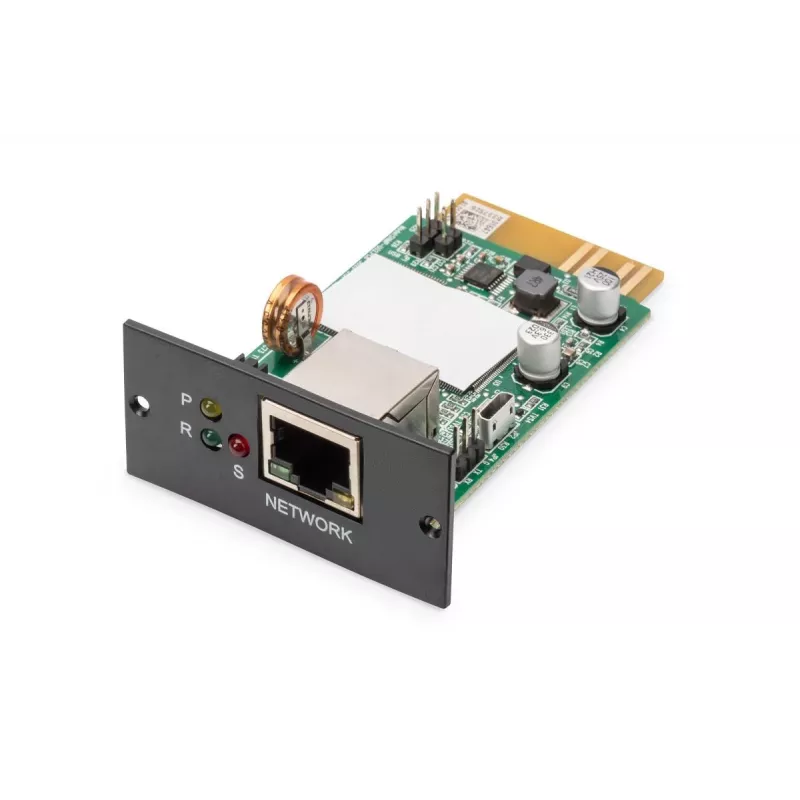 DIGITUS SNMP kortelė V2.0, skirta DIGITUS OnLine UPS stovo modeliams DN-170xxx