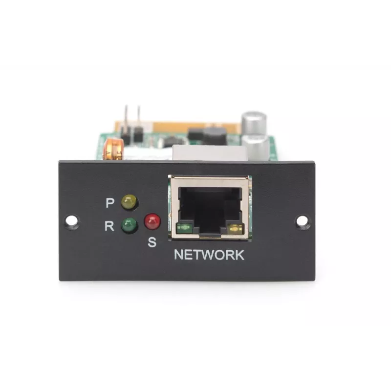 DIGITUS SNMP kortelė V2.0, skirta DIGITUS OnLine UPS stovo modeliams DN-170xxx