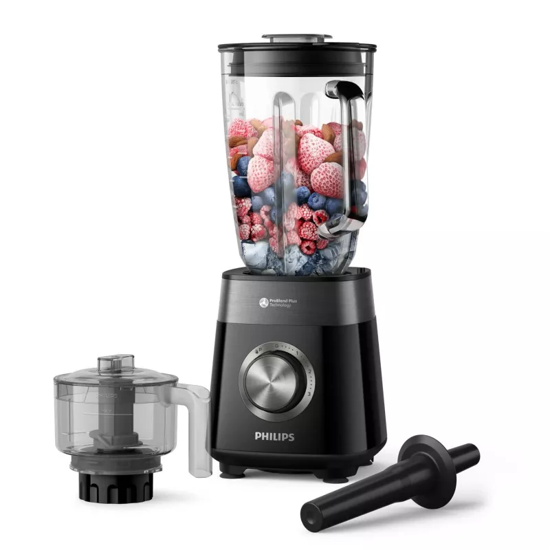 Philips 5000 serijos HR3032/00 blenderis 2 L Stalo blenderis 1200 W Juodas