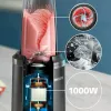 Stalo blenderis Philips 5000 serijos HR2766/00 — 1000 W, 0,7 L dubuo, 0,3 L smulkintuvas, juoda/nerūdijantis plienas