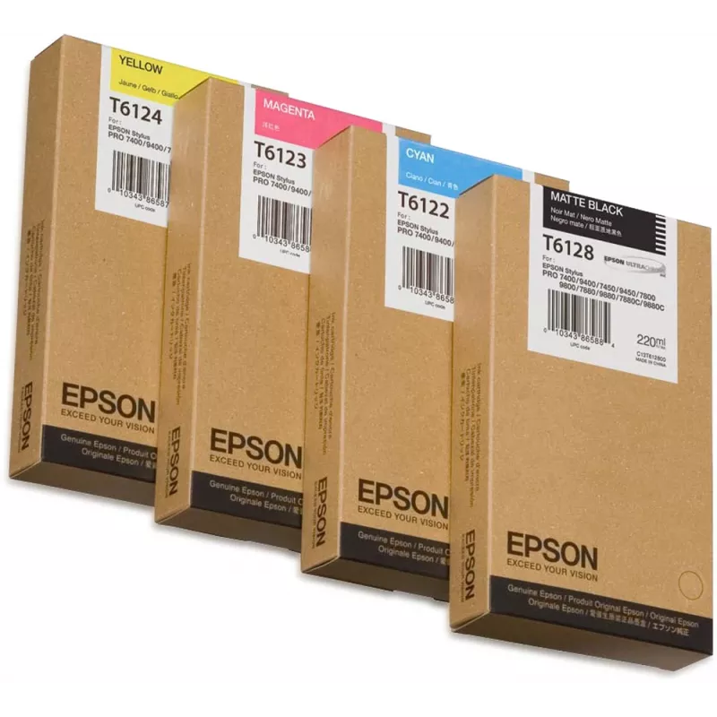 Epson C13T61280N rašalo kasetė 1 vnt. Originali Matinė juoda