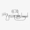 IP stebėjimo kamera Reolink P320 5MP PoE, bullet, 2,8 mm objektyvas, 2880×1616, 30 kadrų/s, IR naktinis matymas 30 m, PoE/DC