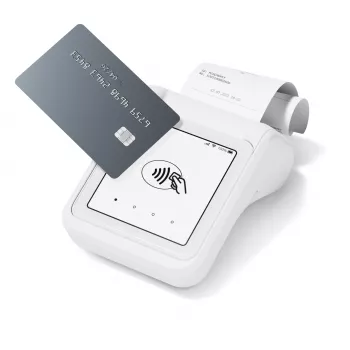 SumUp Solo Printer išmanusis kortelių skaitytuvas Baterija Wi-Fi Balta