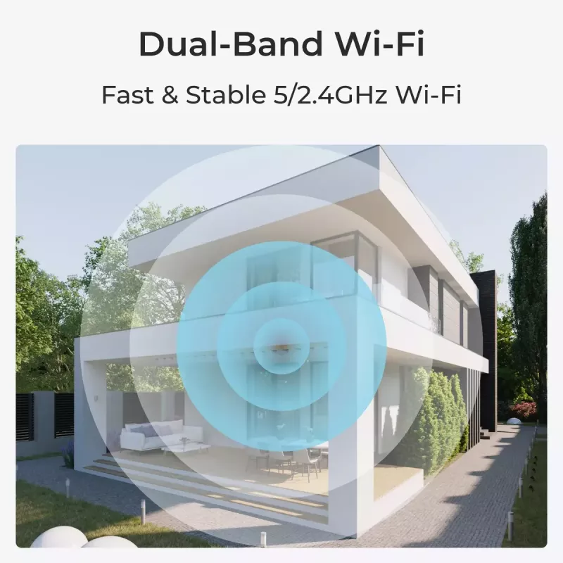 IP apsaugos kamera Reolink TrackMix W760 4K, 8 MP, 3840×2160, Wi‑Fi ir Ethernet, PTZ (355° pasukimas, 90° pakreipimas), 30 m naktinis matymas, IP65