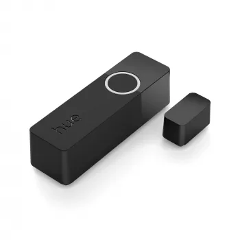 Philips Secure kontaktų jutiklis, Belaidis, ZigBee, Juodas, Durims/langams, Lipni juosta/Varžtas, III