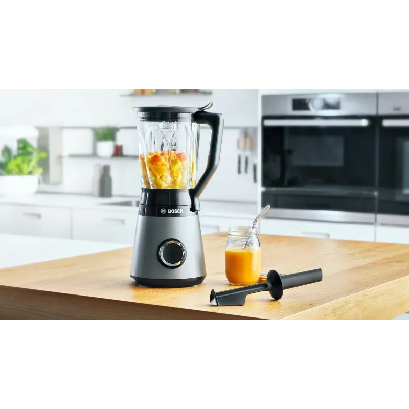 Bosch Serie 4 MMB6141S trintuvas 1,5 L Stalinis trintuvas 1200 W Sidabrinis
