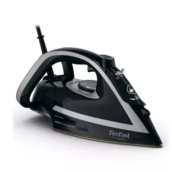 Tefal Puregliss FV8062E0 lygintuvas Sausas ir garinis lygintuvas Durilium AirGlide Autoclean padas 3000 W Juoda, Pilka