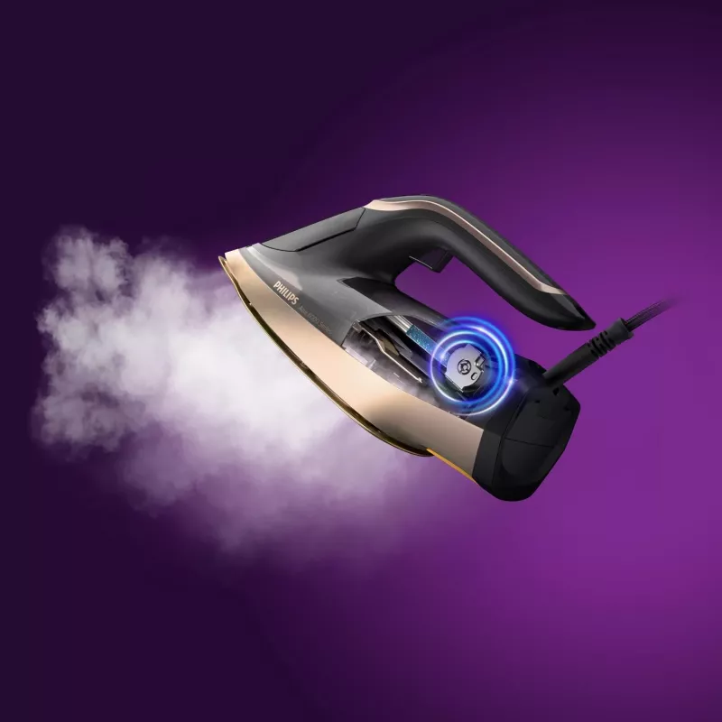 „Philips DST8041/80“ lygintuvas „Steam iron“ SteamGlide Elite padas, 3000 W, juodas