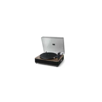 Garso patefonas Muse MT-107 BTO — automatinis 2 garsiakalbių vinilinių plokštelių grotuvas, 33/45 RPM, 10 W RMS, 2,5 mm ausinių lizdas