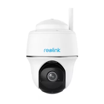 IP stebėjimo kamera Reolink Argus Series B430 — 5 MP, belaidė, baterija/saulės energija 6000 mAh, kupolinė, vidaus/lauko, PIR, 355° pasukimas, 140° pakreipimas