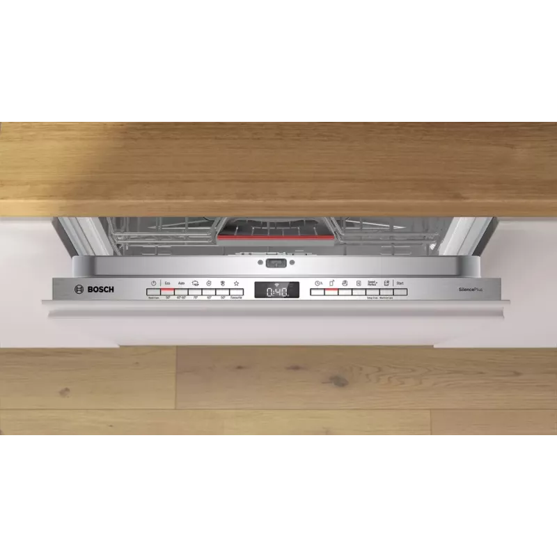 Bosch Serie 4 SMV4EMX71S indaplovė Visiškai įmontuojama 14 stalo įrankių komplektų