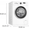 Bosch Serie 2 WGE0240ASN skalbimo mašina Priekinio pakrovimo 7 kg 1351 RPM Balta
